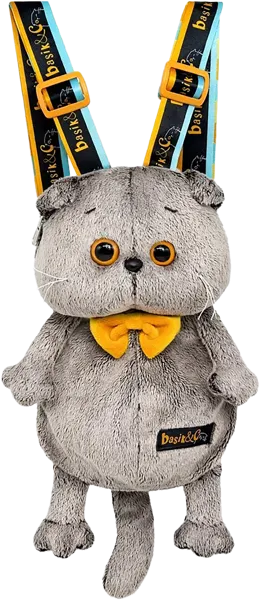 Изображение Рюкзак 27Х18см Будибаса басик в галстуке-бабочке МПП ООО , 1 шт