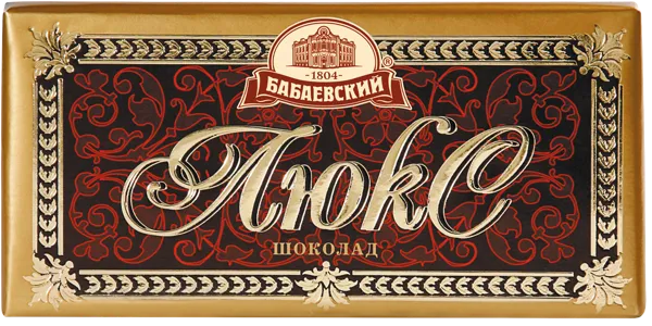 Изображение Шоколад темный 50% Люкс ОК Бабаевский м/у, 75 г