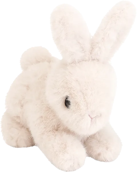 Изображение Мягкая игрушка белый 20см Оранж тойс зайчик Оранж Тойс , 1 шт