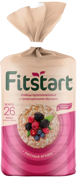 Изображение Хлебцы мультизлаковые Фитстарт лесные ягоды Мистраль м/у, 100 г