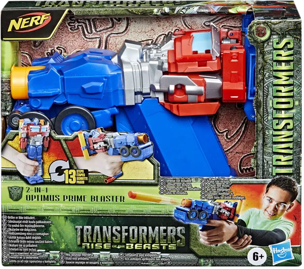 Изображение Игрушка 2в1 Трансформеры бластер оптимус прайм Хасбро к/у, 1 шт