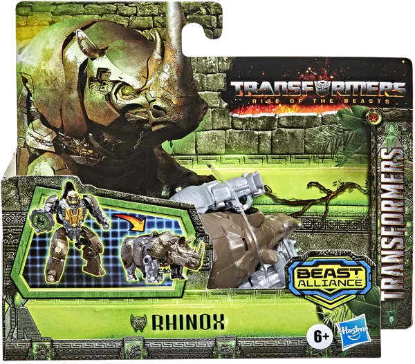 Изображение Игрушка 11см Трансформеры робот носорог Хасбро к/у, 1 шт