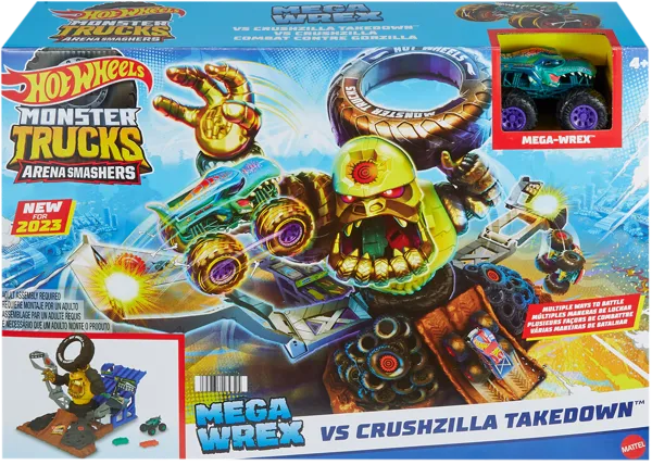 Изображение Набор игровой Хот вилс автотрек-атака крашзилы Маттэл к/у, 1 шт