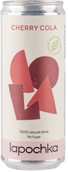 Изображение Напиток газ Лапочка Черри кола Островица ж/б, 0,33 л