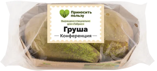 Изображение Фрукт Табрис груша конференция Кубанские поля подложка, 2 шт