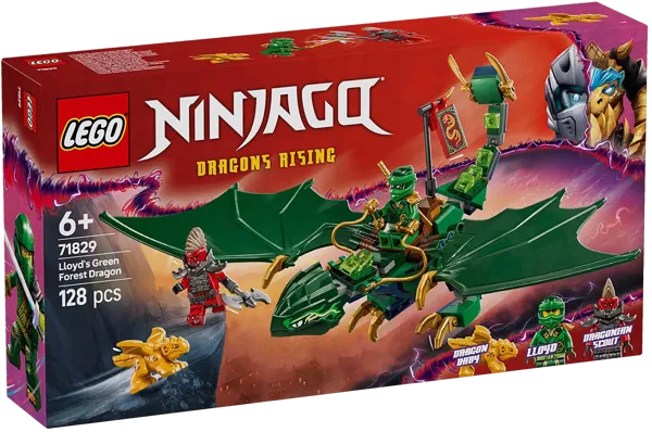 Изображение Конструктор с 6 лет 71829 Лего ниндзяго зелёный дракон ллойда Лего к/у, 1 шт
