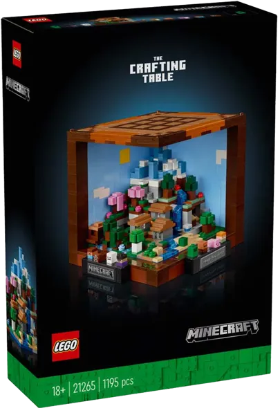 Изображение Конструктор с 18 лет 21265 Лего майнкрафт верстак Лего к/у, 1 шт