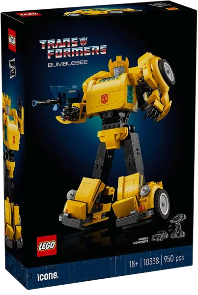 Изображение Конструктор с 18 лет 10338 Лего айконс робот бамблби Лего к/у, 1 шт
