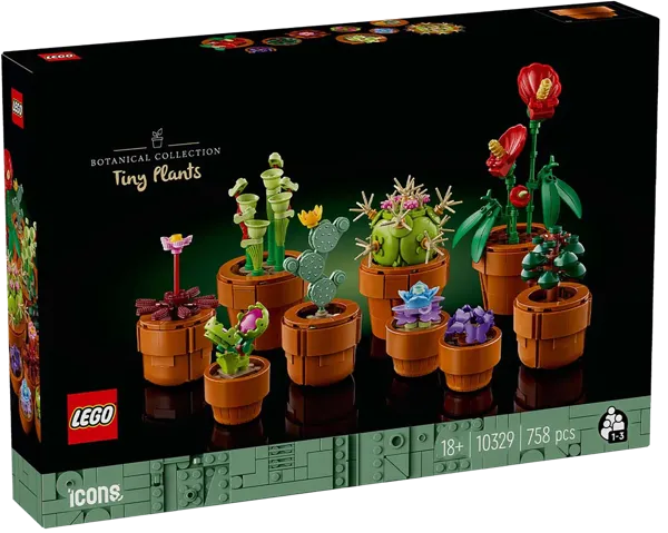 Изображение Конструктор с 18 лет 10329 Лего айконс крошечные растения Лего к/у, 1 шт