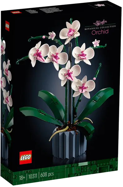 Изображение Конструктор с 18 лет 10311 Лего ботаникал орхидея в горшке Лего к/у, 1 шт