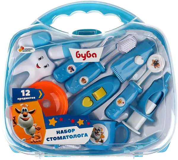 Изображение Набор стоматолога чемодан Играем вместе буба Шанту Сити п/у, 1 шт