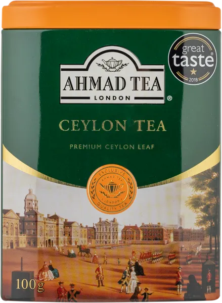 Изображение Чай черный Ахмад Ти цейлонский чай СДС-Фудс ж/б, 100 г