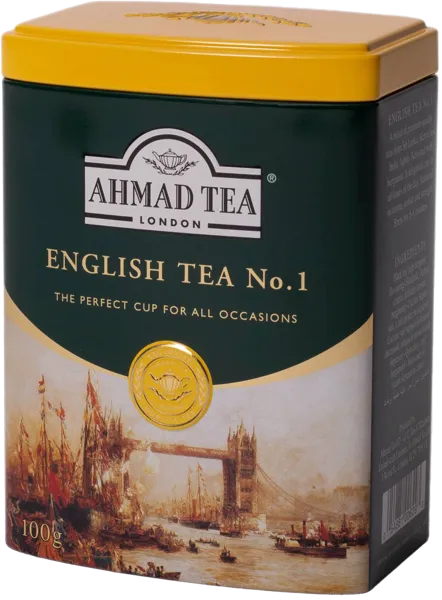 Изображение Чай черный Ахмад Ти английский чай №1 СДС-Фудс ж/б, 100 г