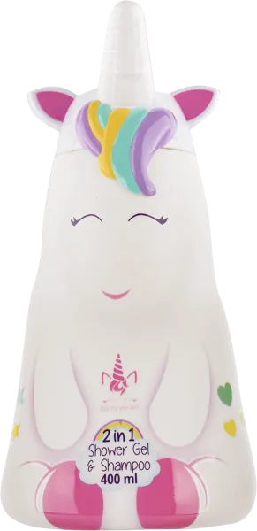 Изображение Гель для купания детский Эйр-вал мой единорог 2в1 Эйр-вал Инт п/у, 400 мл