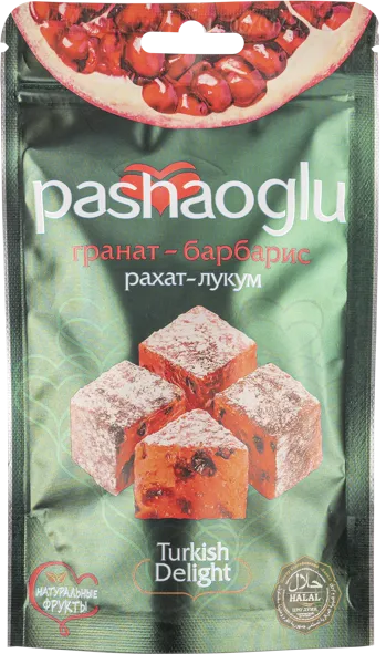 Изображение Рахат-Лукум Пашаоглу гранат и барбарис Восточный букет м/у, 150 г