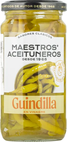 Изображение Перец в уксусе Маэстрос Асейтунерос чили острый Маэстрос Асейтунерос с/б, 345 г
