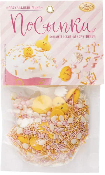 Изображение Посыпка кондитерская Парфэ пасхальный микс Топ Продукт м/у, 58 г