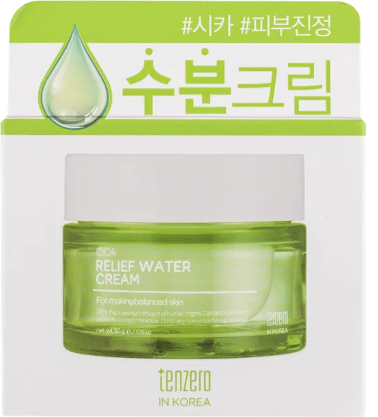 Изображение Крем увлажняющий для лица Тензеро экстракт центеллы Корея Си энд Би к/у, 50 мл