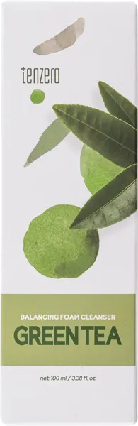 Изображение Пенка очищающая для лица Тензеро экстракт зеленого чая Корея Си энд Би п/у, 100 мл