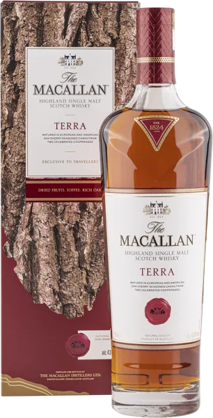 Изображение Виски односолодовый Макаллан Терра спейсайд Макаллан п/у, 0,7 л