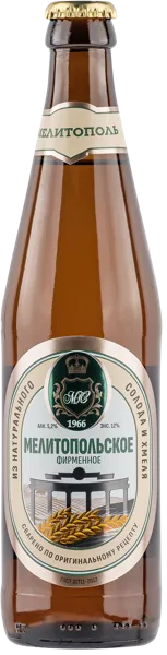 Изображение Пиво светлое Лагер 5,2% Северское Мелитопольское Северское пиво с/б, 0,45 л