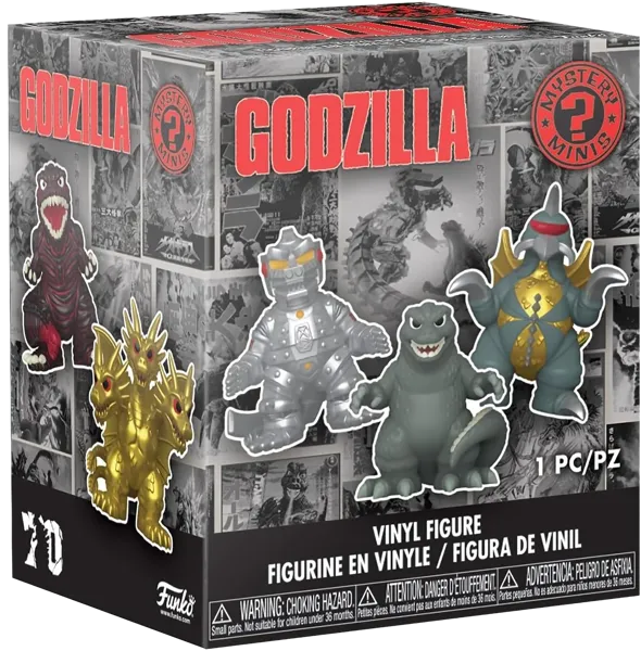 Изображение Фигурка в ассортименте 3+ Фанко поп мистери минис годзилла Фанко м/у, 1 шт