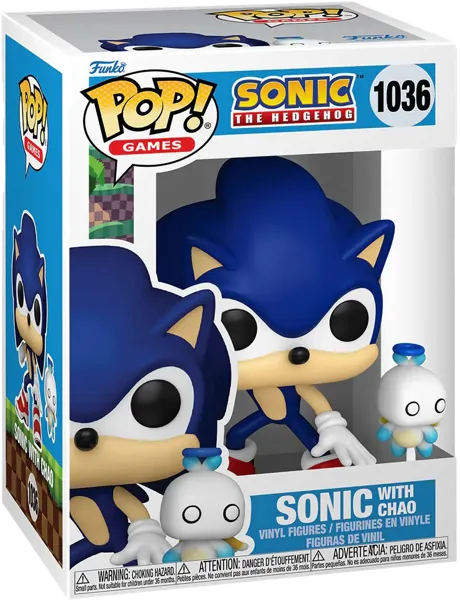 Изображение Фигурка 1036 3+ Фанко поп геймс соник Фанко п/у, 1 шт