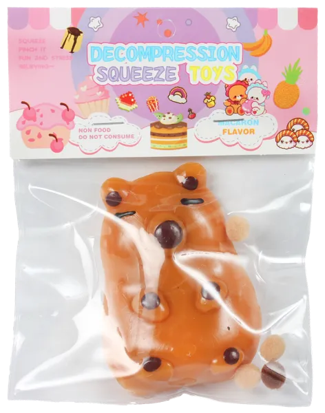 Изображение Игрушка антистресс Игруны сквиш капибара Донгуан к/у, 1 шт