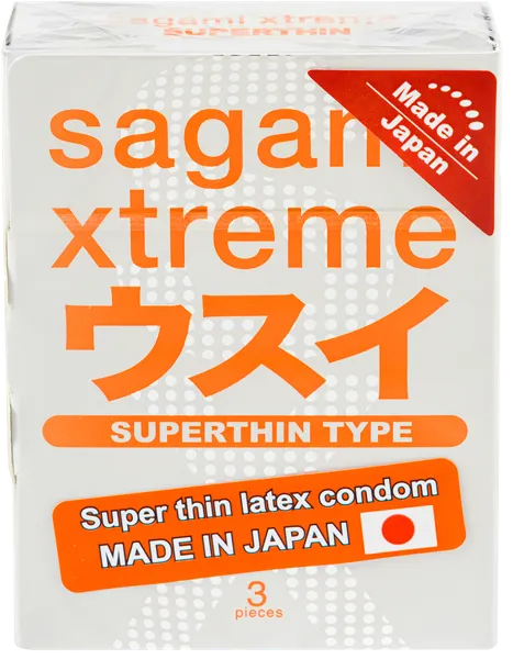Изображение Презервативы ультратонкие Сагами экстрим 0,04мм Сагами к/у, 3 шт