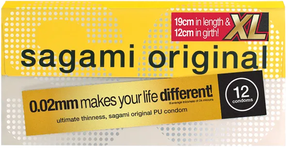 Изображение Презервативы XL ультратонкие Сагами ориджинал 0,02мм Сагами к/у, 12 шт