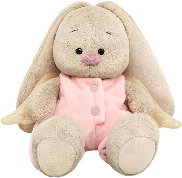 Изображение Мягкая игрушка 15 см Будибаса зайка ми комбинезон с крылышками МПП ООО к/у, 1 шт