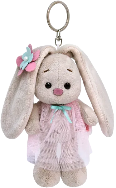 Изображение Брелок для ключей Будибаса зайка ми в розовом платье Джи энд Би , 1 шт