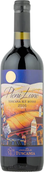 Изображение Вино красное сухое стиль №5 Санджовезе Тоскана Плени Луне 2016 Кантина Тосканиа с/б, 0,75 л