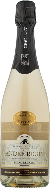 Изображение Вино игристое белое экстра брют Андре Режан Креман де Эльзас Блан де Андре Режан с/б, 0,75 л