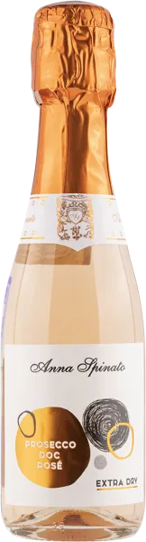 Изображение Вино игристое розовое экстра драй Анна Спинато Просекко Розе Анна Спинато с/б, 0,2 л