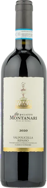 Изображение Вино красное п/сух стиль №5 Корвина купаж Вальполичелла Рипассо Классико Супериор Палаццо Монтанари с/б, 0,75 л