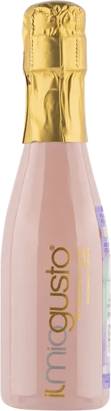 Изображение Вино игристое розовое сухое Иль Мио Густо просекко розе Молетто с/б, 0,2 л