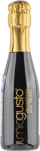 Изображение Вино игристое белое брют Иль Мио Густо просекко тревизо Молетто с/б, 0,2 л