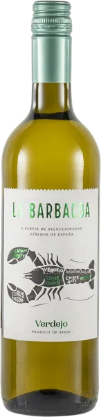 Изображение Вино белое сухое стиль №1 Вердехо Испания Ла Барбакоа 2023 Бодега Милениум с/б, 0,75 л