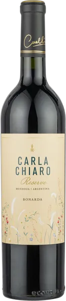 Изображение Вино красное сухое стиль №4 Бонарда Мендоса Карла Кьяро Резерв 2020 Карелли с/б, 0,75 л