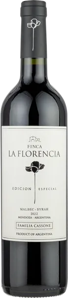 Изображение Вино красное сухое стиль №4 Мальбек Сира Мендоса Финка Ла Флоренциа Бленд Фамилия Кассоне с/б, 0,75 л