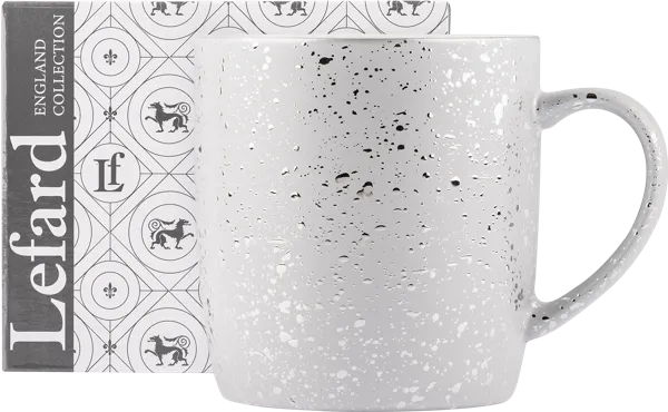 Изображение Кружка 340мл серебро Лефард шайн Лефард к/у, 1 шт