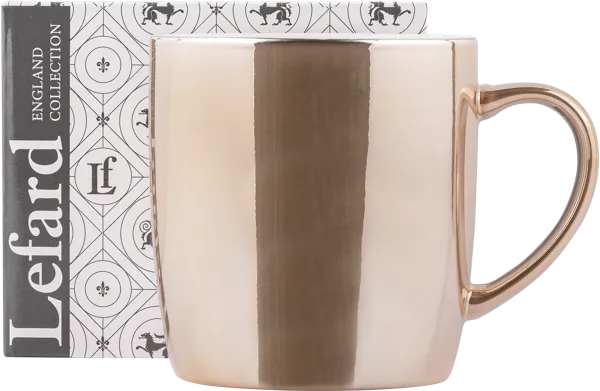 Изображение Кружка 340мл Лефард розовое золото Лефард к/у, 1 шт