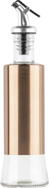 Изображение Бутылка 320мл для масла Лефард золотая с дозатором Лефард к/у, 1 шт