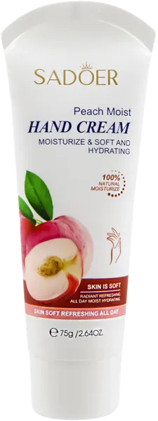 Изображение Крем для рук Садоер персик Гуанджоу Обо п/у, 75 мл