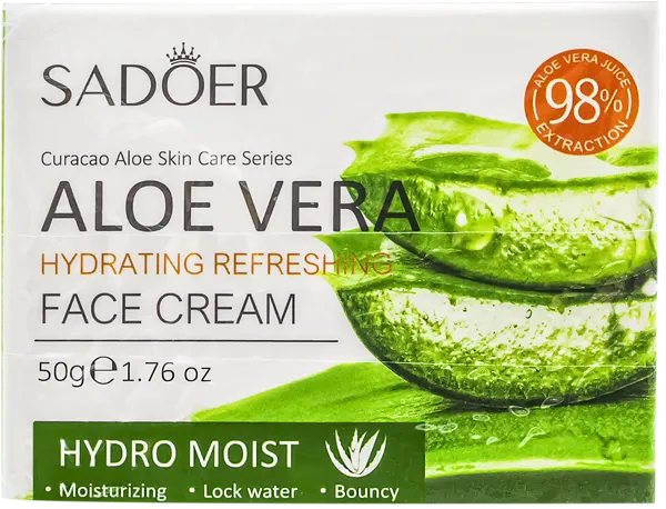 Изображение Крем питание для лица Садоер алоэ вера увлажняющий Гуанджоу Обо к/у, 50 мл