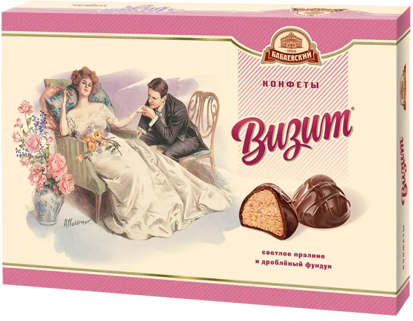 Изображение Конфеты Визит ОК Бабаевский кор, 180 г