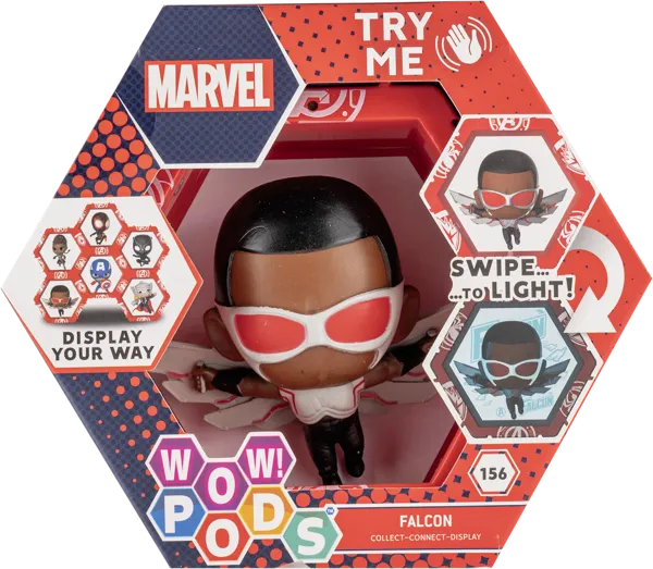 Изображение Фигурка интерактивная Марвел сокол в боксе Хасбро п/у, 1 шт