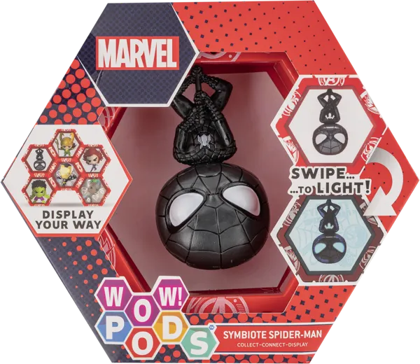 Изображение Фигурка интерактивная Марвел человек-паук симбиот бокс Хасбро п/у, 1 шт