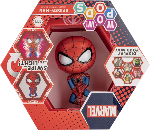 Изображение Фигурка интерактивная Марвел человек-паук в боксе Хасбро п/у, 1 шт